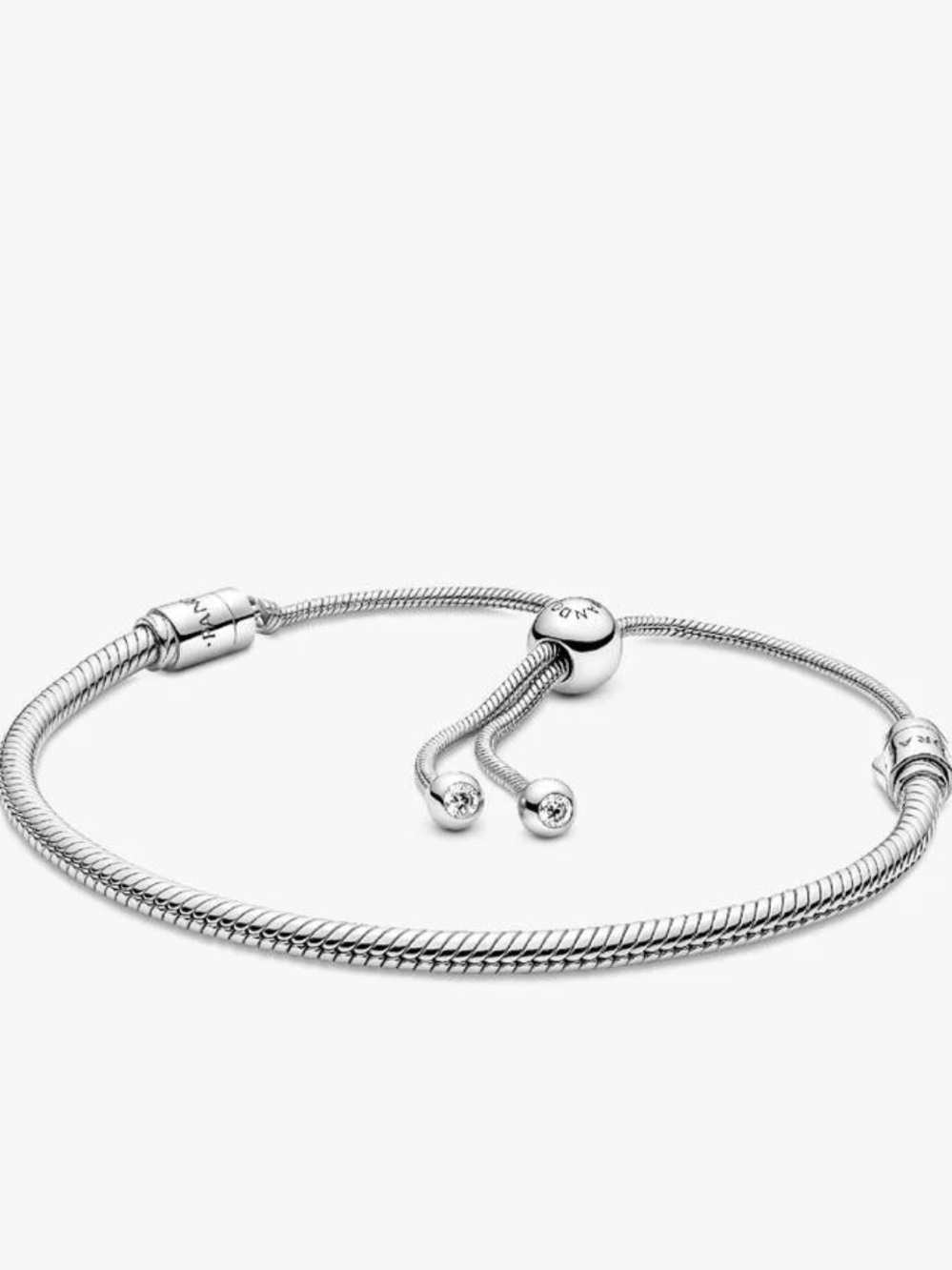 Pandora Snake Chain Slider Bracelet